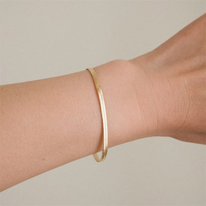 Gold Plated Stainless Steel Bracelet for Women