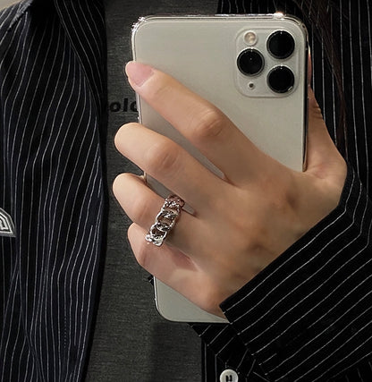 Chain Detail Ring for Women | Unique Link Design