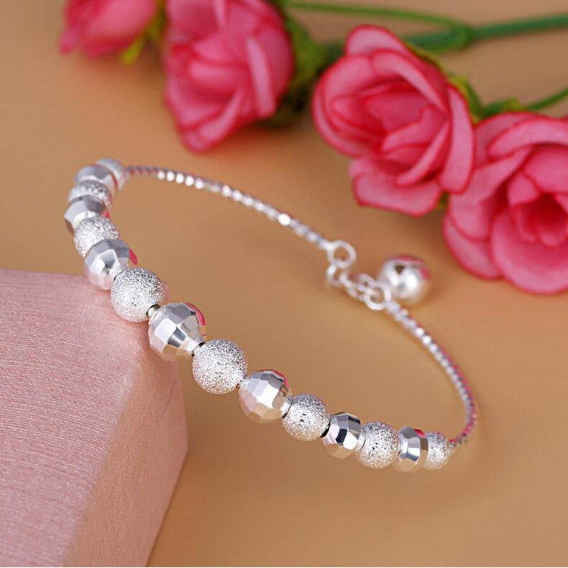 Copper Bell Bead Bracelet | Adjustable Open Design