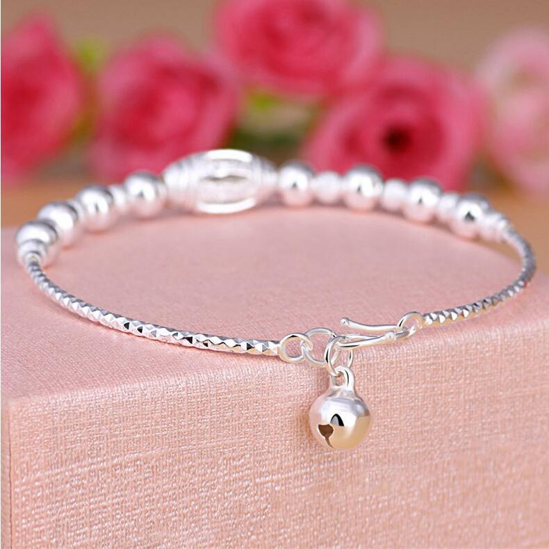 Copper Bell Bead Bracelet | Adjustable Open Design