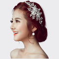 Diamond Alloy Bridal Crown | Flower Headdress Wedding Wholesale