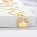 Moon Pendant Necklace for Women | Celestial Design
