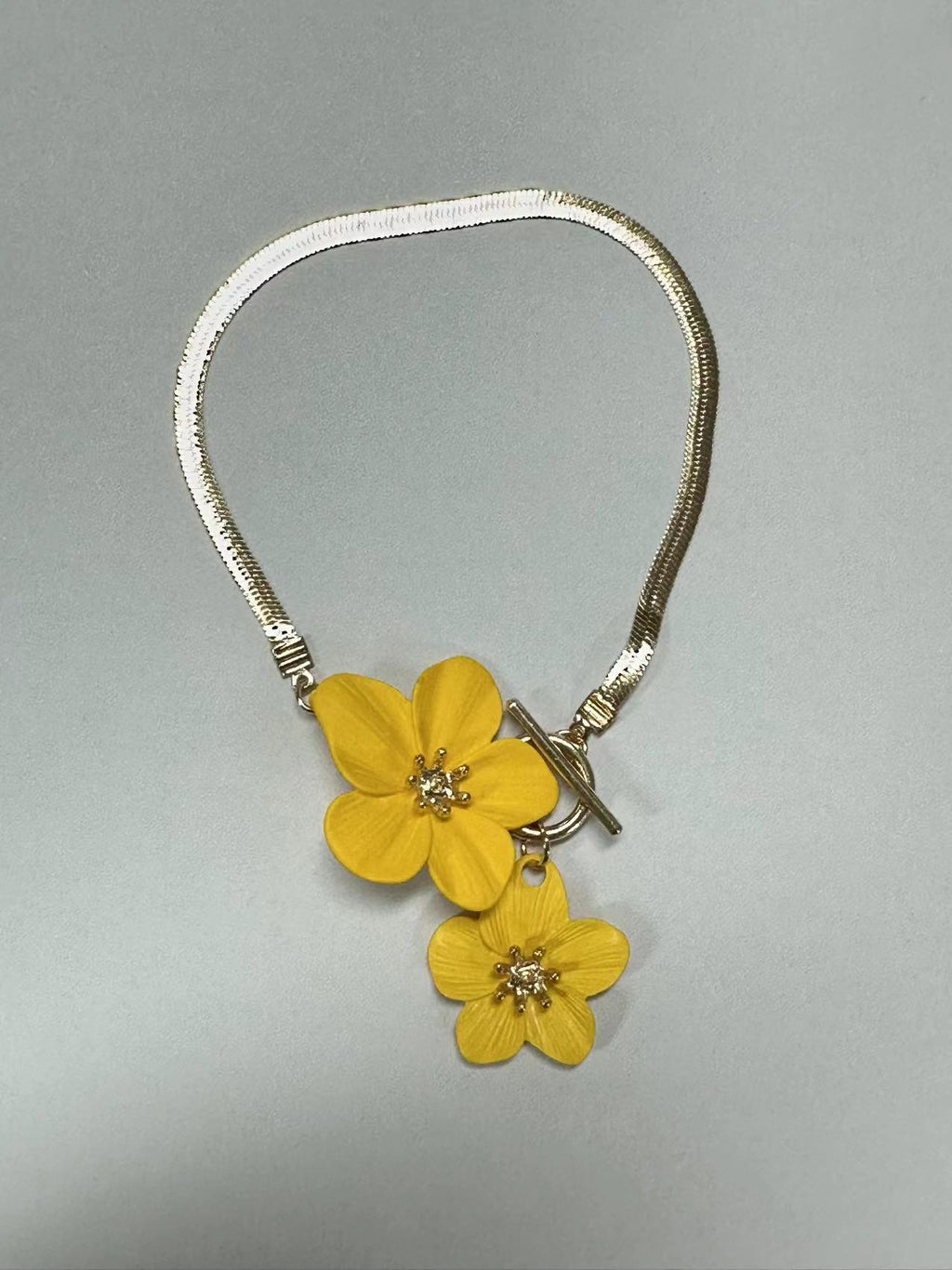 Flower Anklet OT Buckle | Iron Elegant Multi-Colour