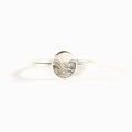 S925 Pure Silver Sea Wave Ring | Women's Minimalist Band