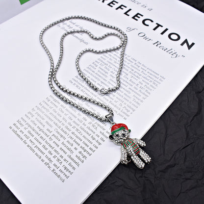 Bear Pendant Necklace for Women
