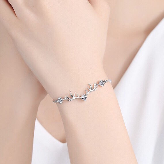 Sterling Silver Star Bracelet