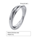 Three-in-One Winding Ring | Titanium Steel Unisex Multi-Style