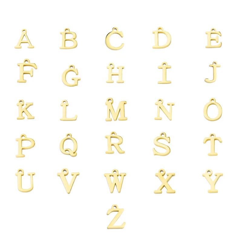 Initial Letter Love Knot Bracelet for Women | Gold Snake Chain