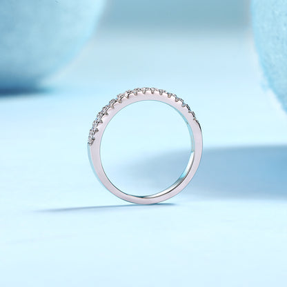 Parallel World Moissanite Ring Set | S925 Silver Gold Rose Gold