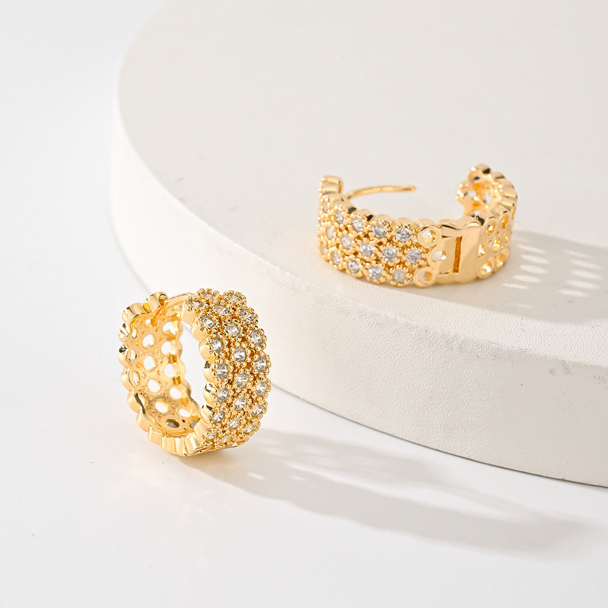 All-Match Copper Earrings | Exquisite Fashion Design
