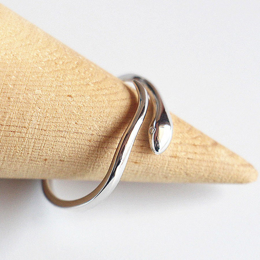 Silver Snake Ring | Copper Korean Style Unisex