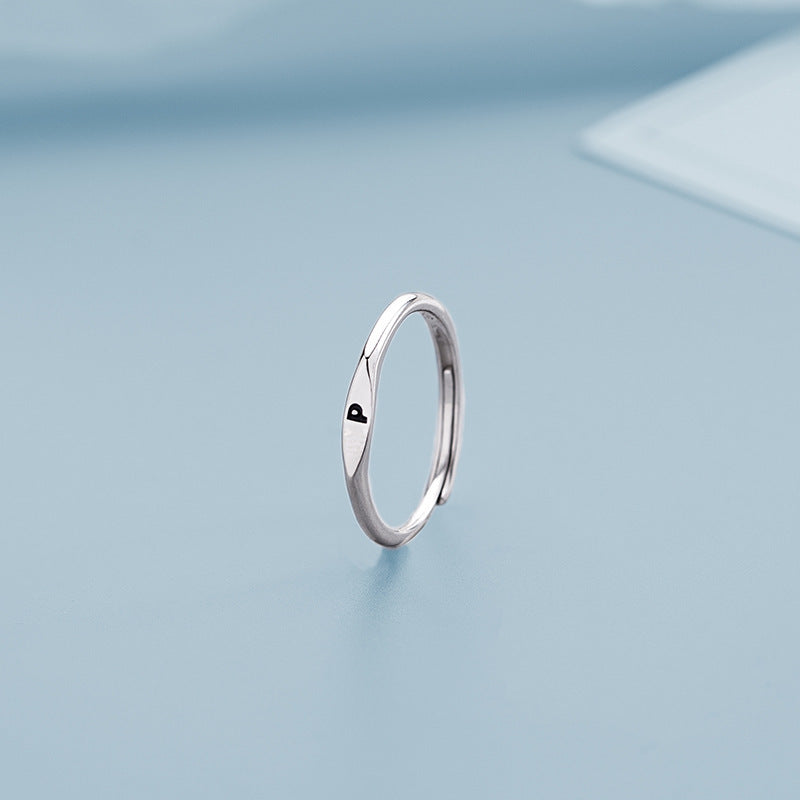 26 Letters Initial Ring | Copper Adjustable Women's Personalised
