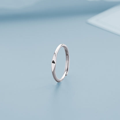 26 Letters Initial Ring | Copper Adjustable Women's Personalised