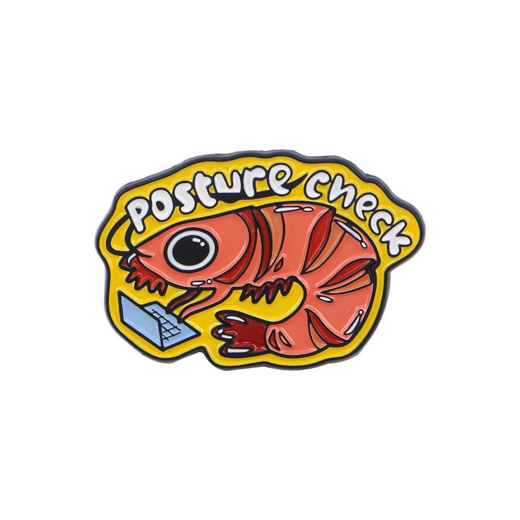 Animal Brooch | Zinc Alloy Dog Raccoon Shrimp Goose Frog