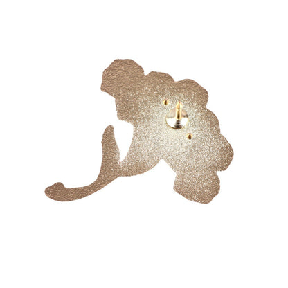 Skull Flower Brooch Pin | Alloy All-Match Badge Accessory