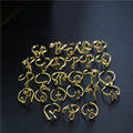 A-Z Initial Letter Ring for Women and Men