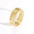 Vintage Wide Plain Bracelet in Gold and Silver