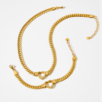 Hip Hop Love Woven Pendant Necklace