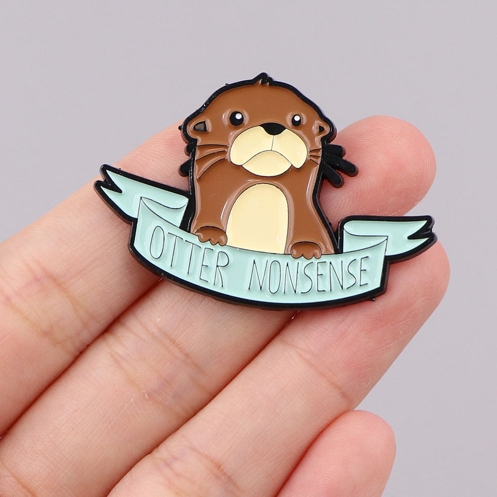 Water Bottle Brooch Badge | Zinc Alloy Cute All-Match Accessory
