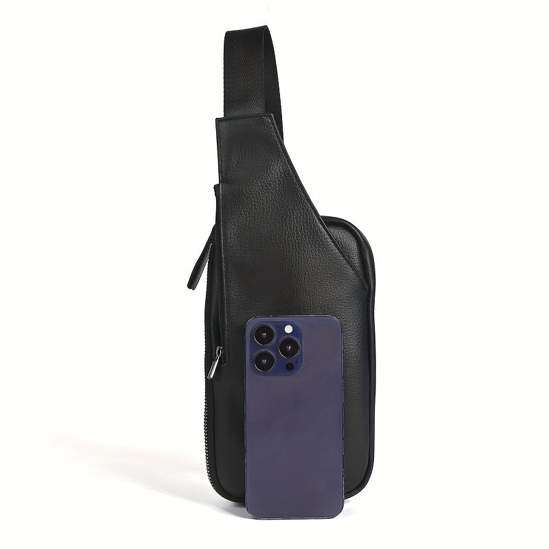Mini PU Leather Belt & Chest Bag for Men