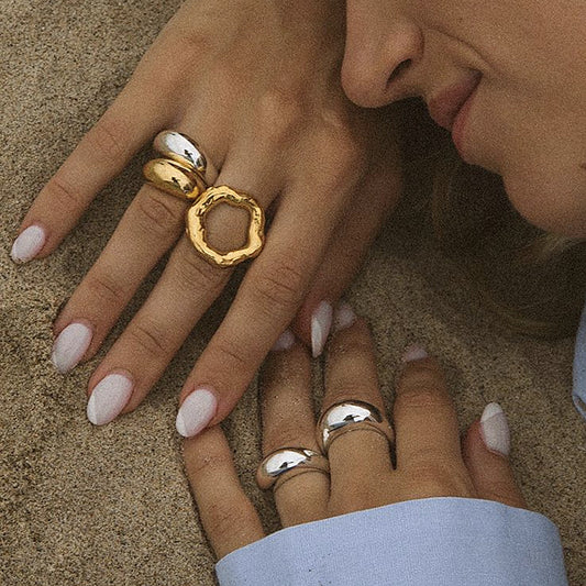 Vintage French Minimalist Ring