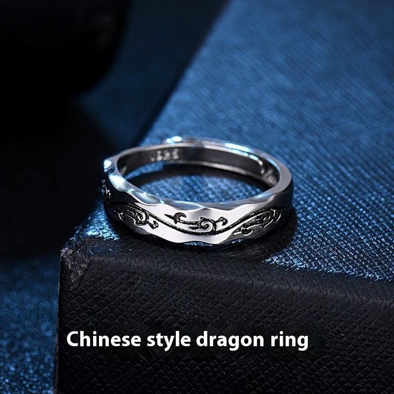 Hip Hop Skull Adjustable Ring | Retro Men's Ring