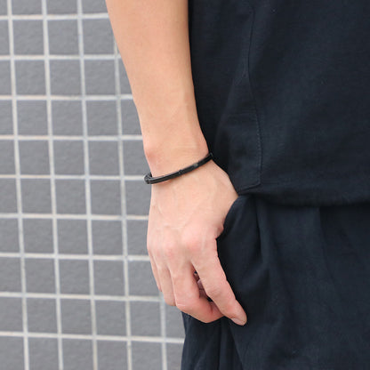 Men's Stainless Steel Geometric Bracelet | Korean Style