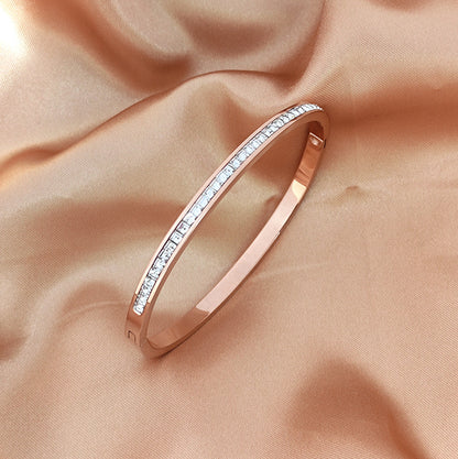 Starry Sky Diamond-Embedded Titanium Steel Bracelet