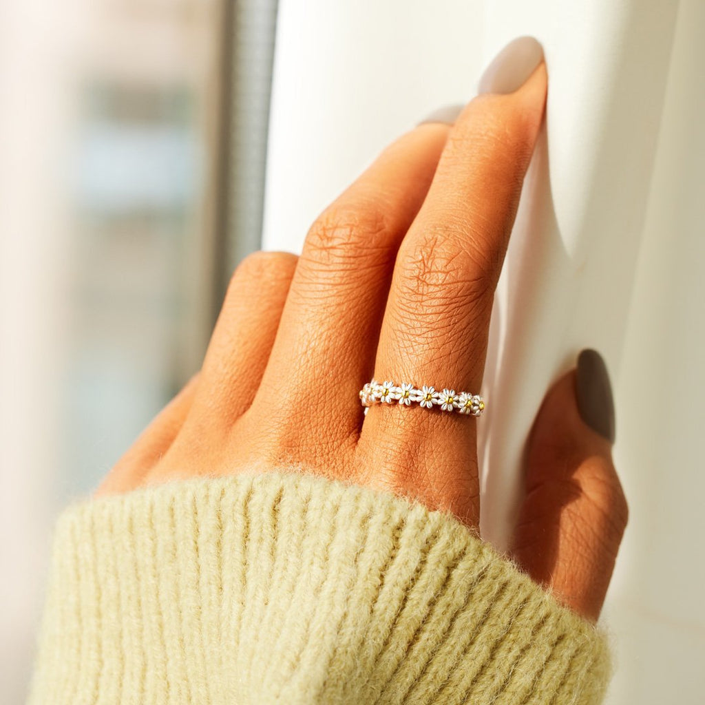 S925 Sterling Silver Small Ring | Geometric Women's Silver Plated