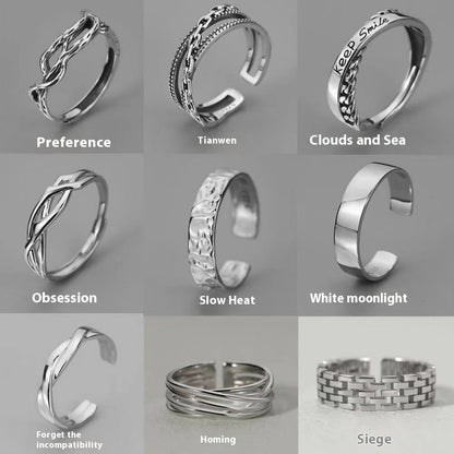 Hip Hop Skull Adjustable Ring | Retro Men's Ring