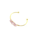 Natural Raw Gemstone Crystal Handmade Braided Bracelet