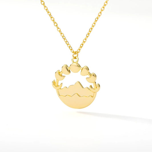 Moon Pendant Necklace for Women | Celestial Design