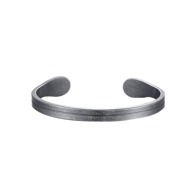 Titanium Steel Fashion Bracelet for Men and Women