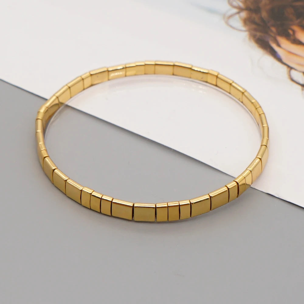 Tila Beaded Stretch Bracelet for Women and Men