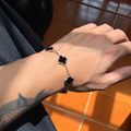 Men's Flower Chain Bracelet