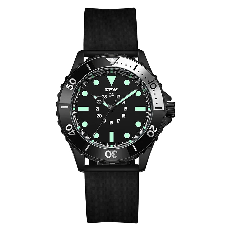 Diver-Inspired Quartz Field Watch