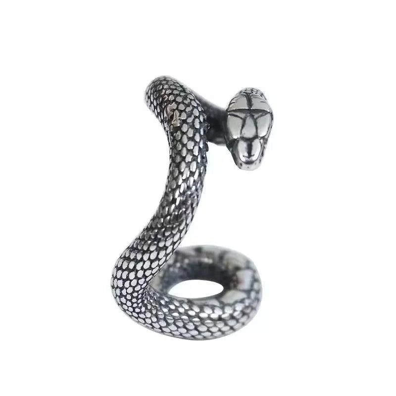 Vintage Snake Copper Non-Piercing Ear Clip