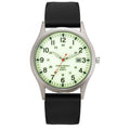 Men's Casual Quartz Watch with Silicone Strap