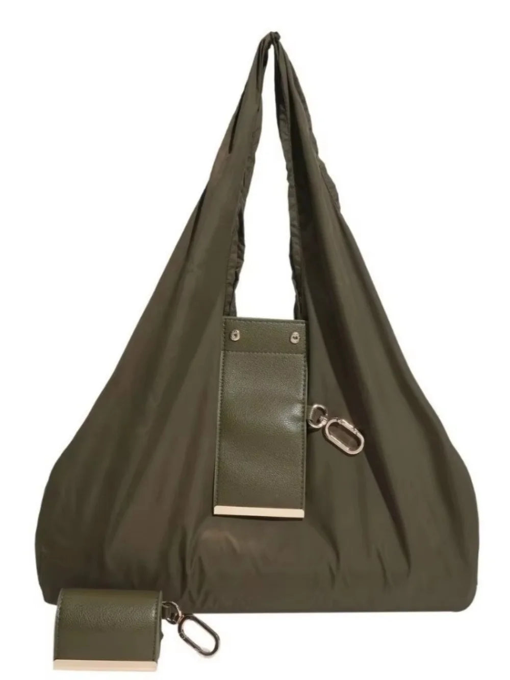 Open-Top Foldable Tote Bag for Women