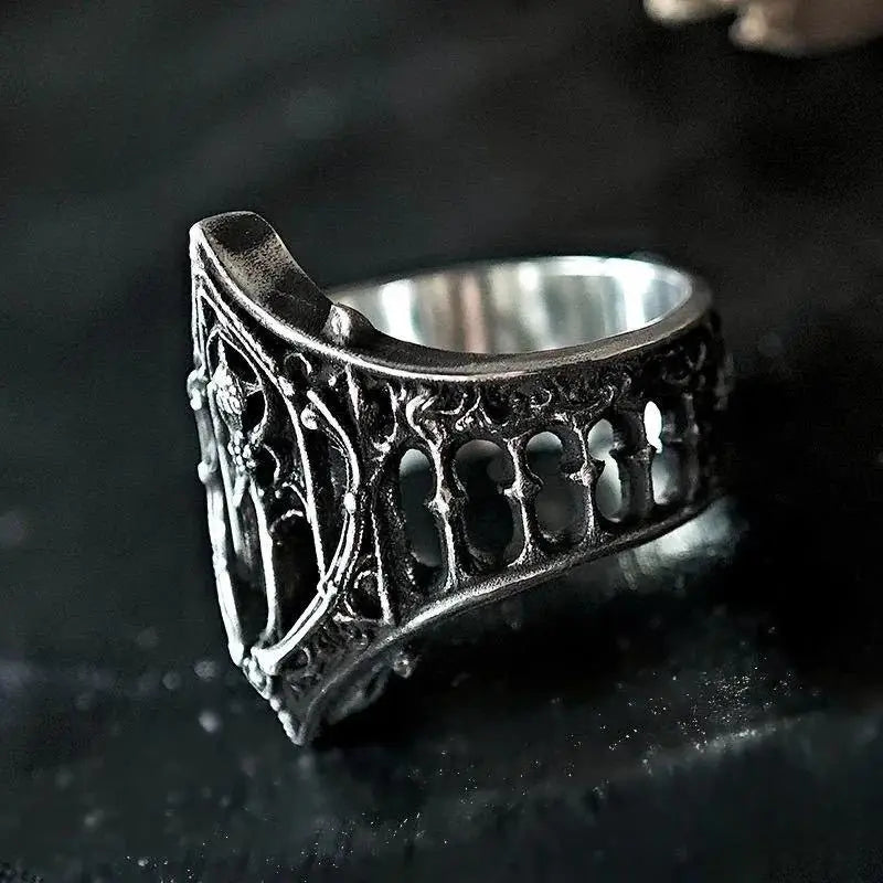 Gothic Castle Statement Ring