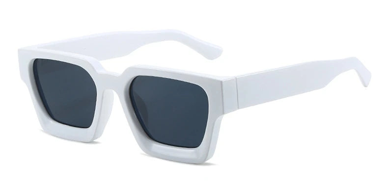 Unisex Retro Square Fashion Sunglasses