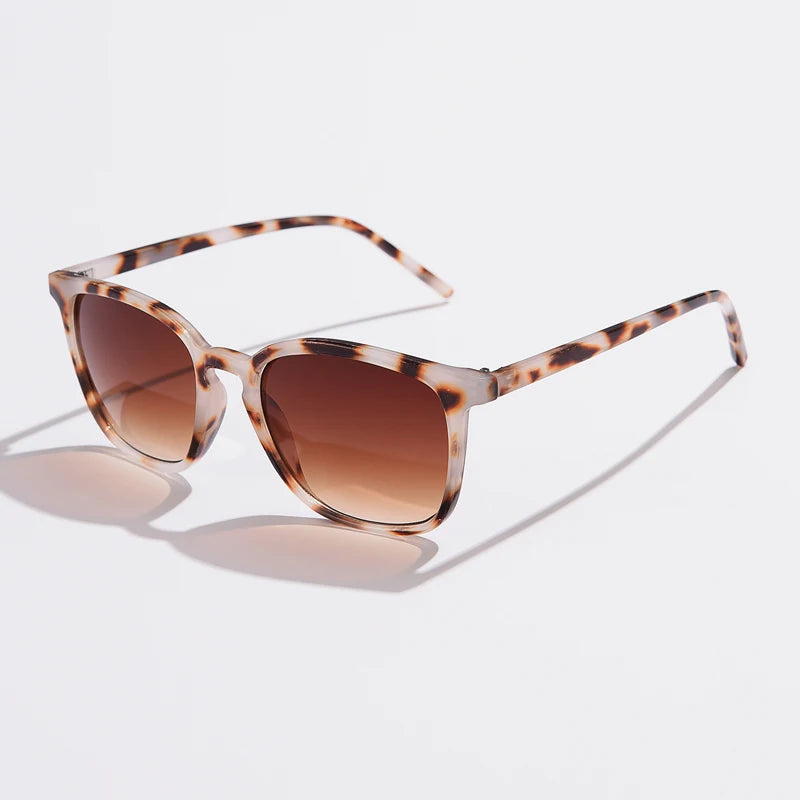 Retro Rectangle Acetate Sunglasses