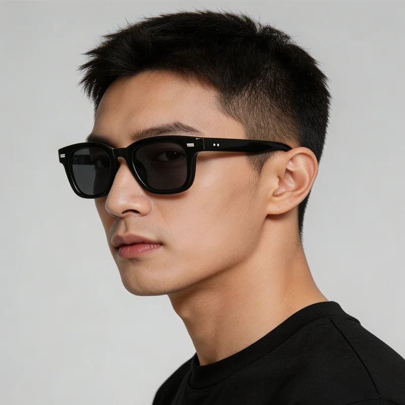 Unisex Vintage Square Fashion Sunglasses