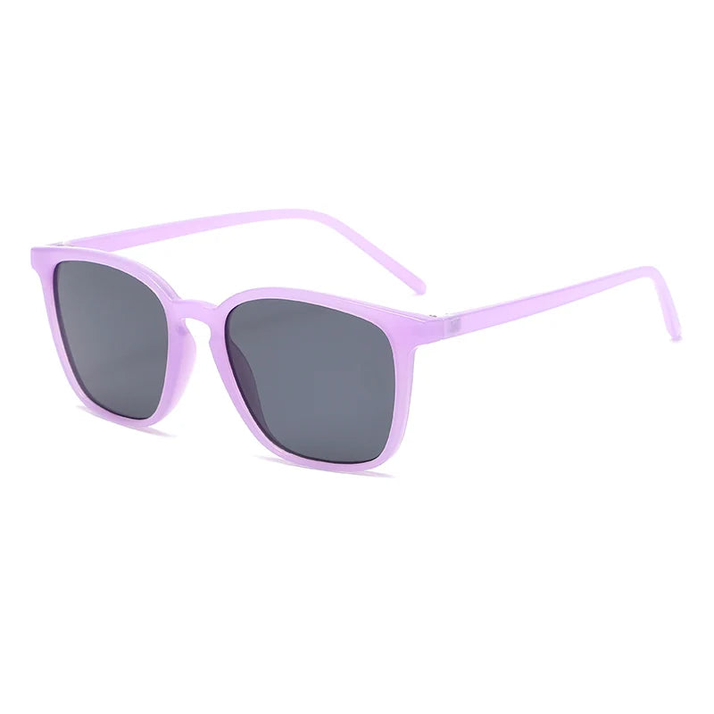 Retro Rectangle Acetate Sunglasses