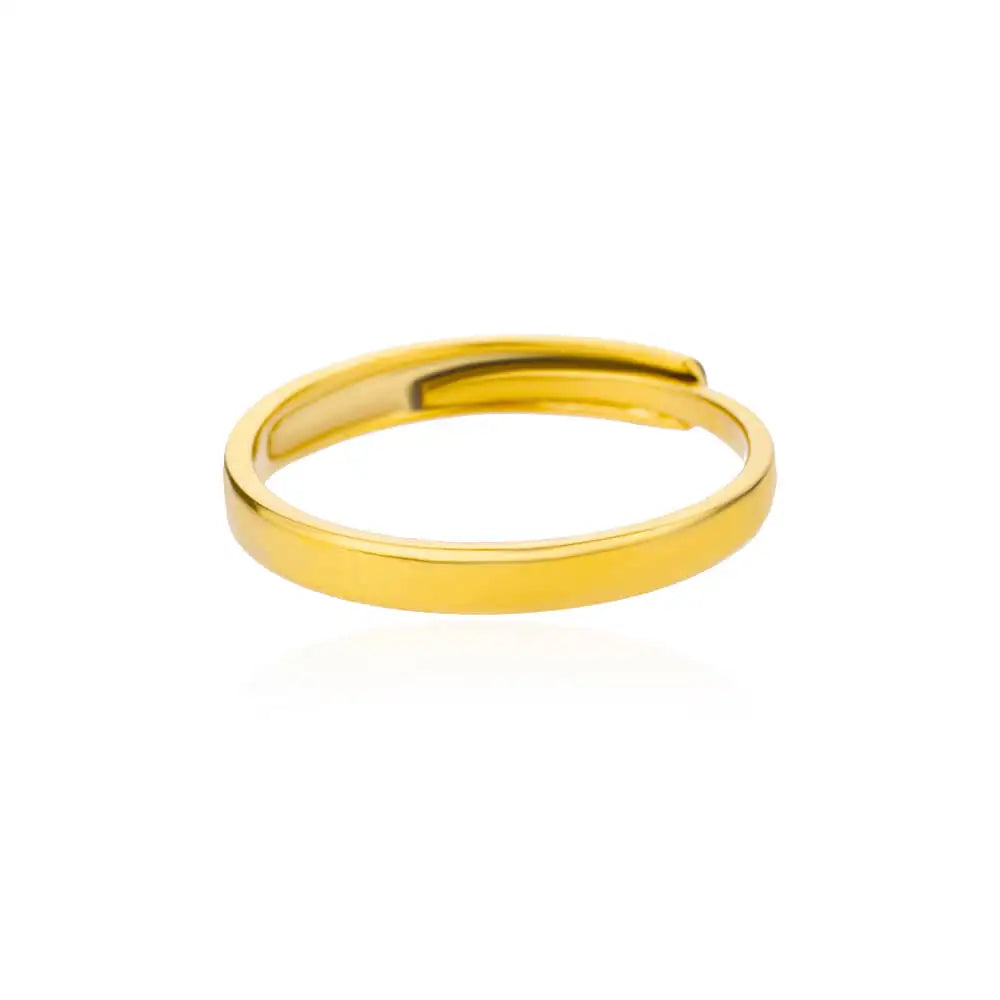 Classic Never-Fade Couple Ring | 18K Gold Plated Stainless Steel
