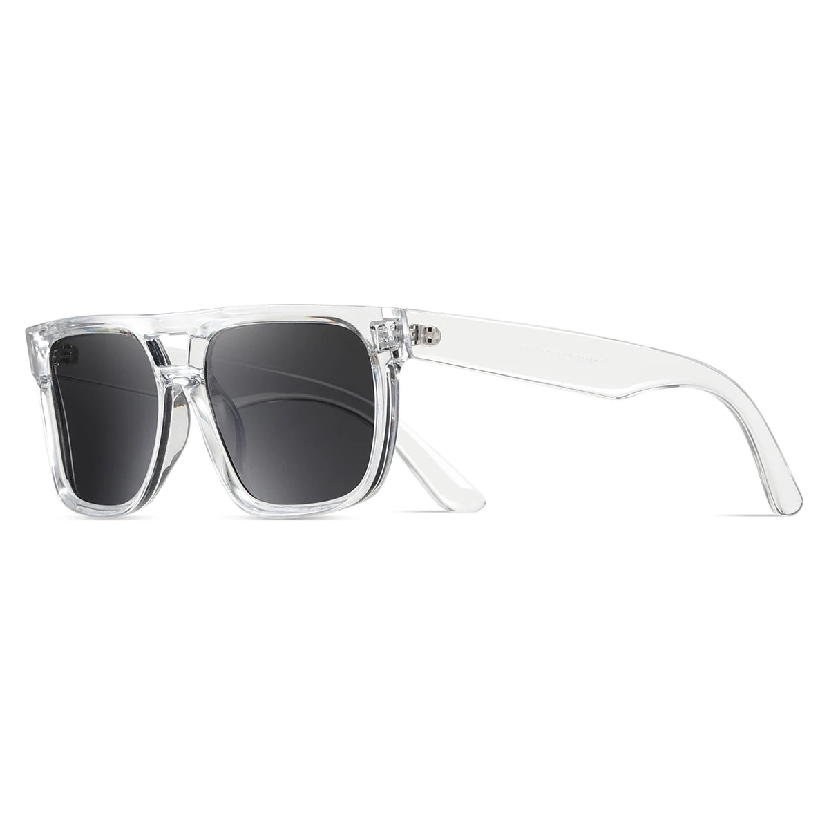Men's Classic Square Polycarbonate Sunglasses