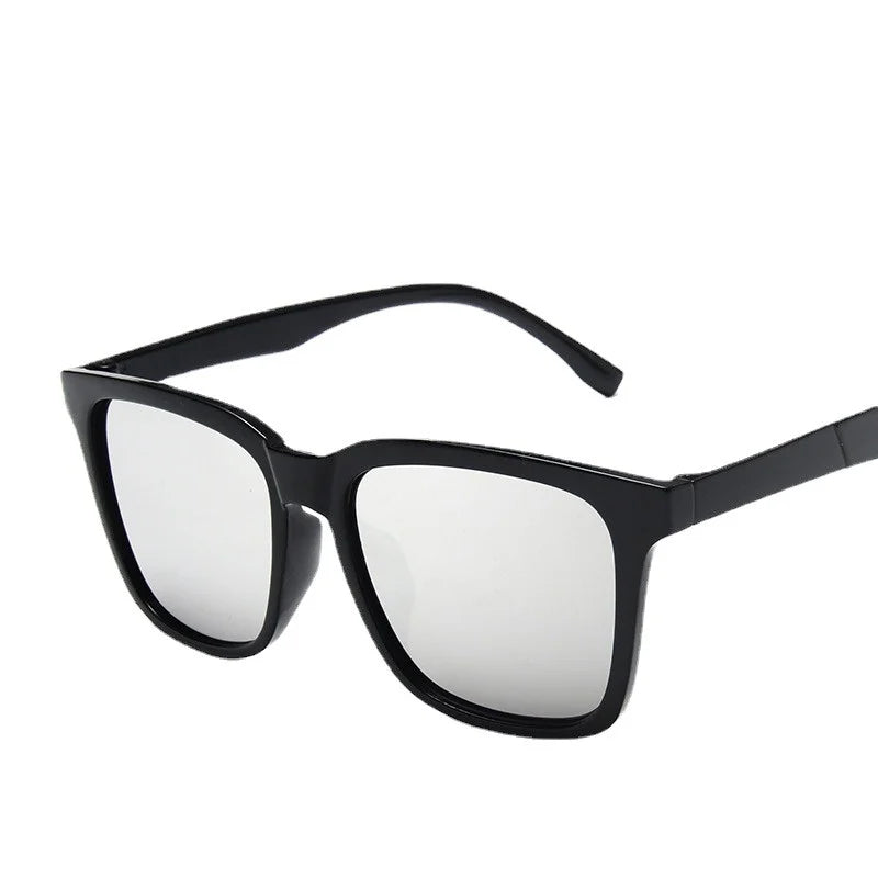 Men's Rectangle Mirrored Sunglasses