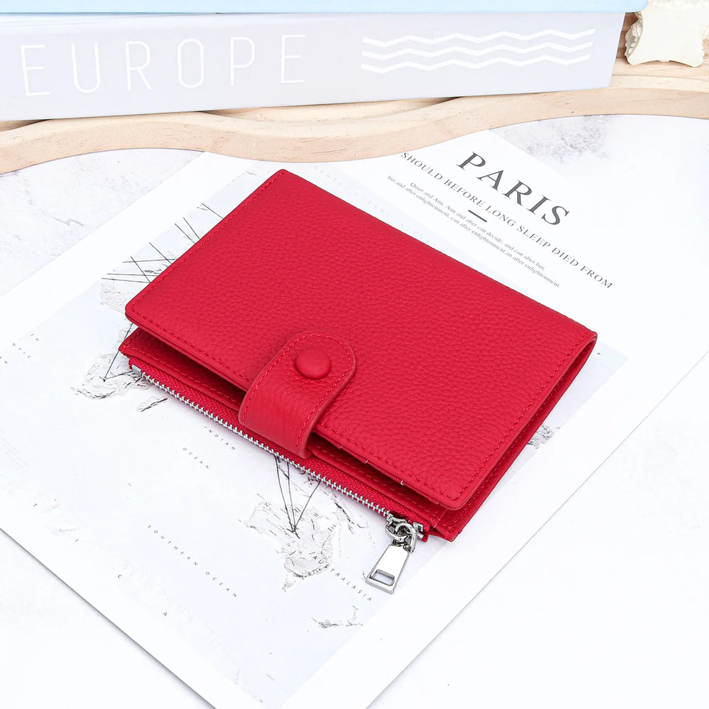 Multi-Slot Card Holder with Coin Purse For Women