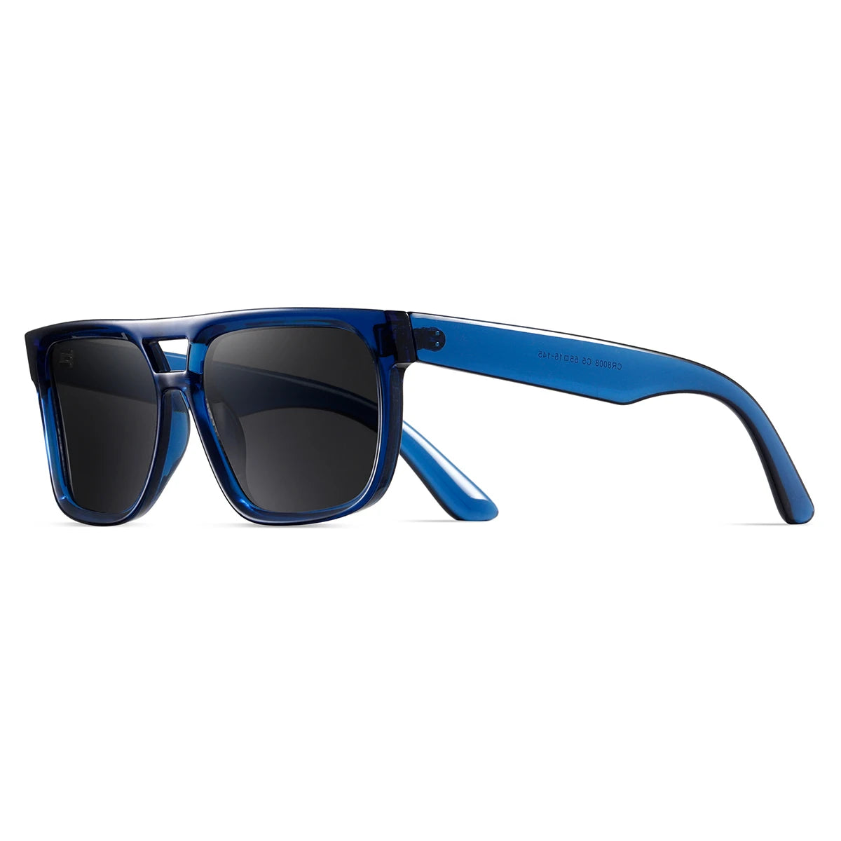 Men's Classic Square Polycarbonate Sunglasses