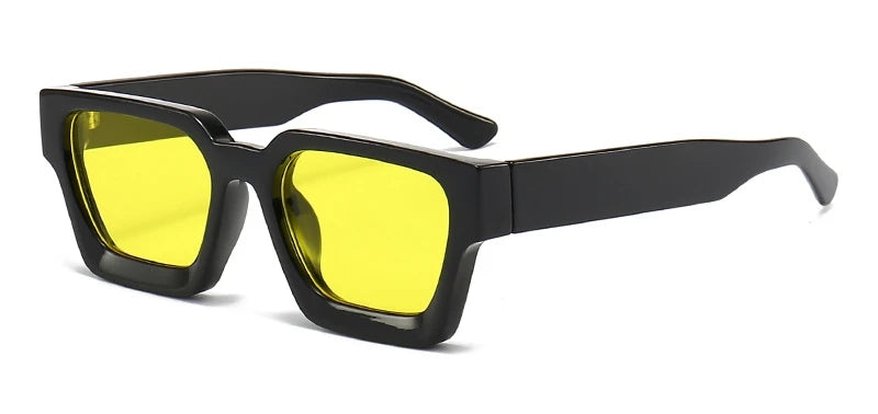 Unisex Retro Square Fashion Sunglasses